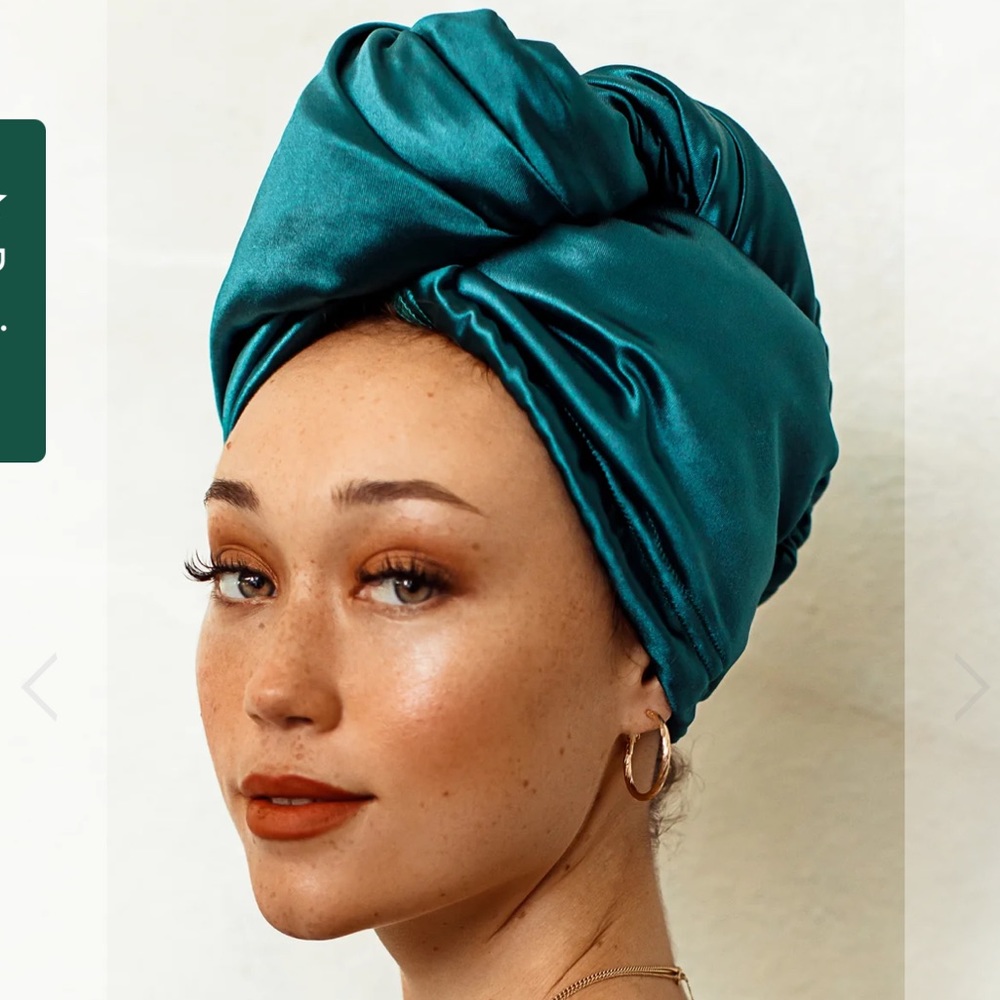 NEW MyMuaves all satin head wrap. Never worn.